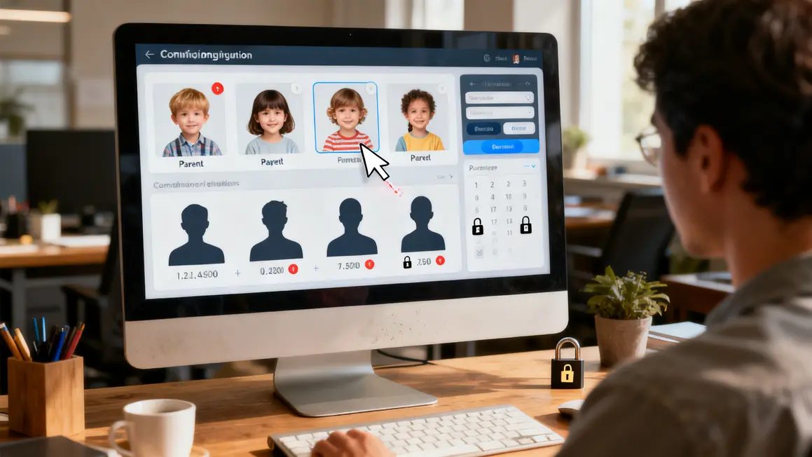 controle parental console profil enfant restrictions