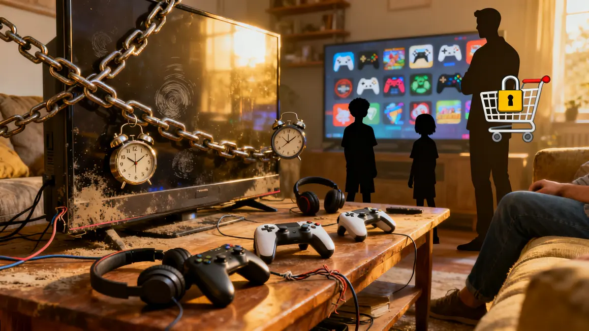 controle parental console en 2026 enfants ecran parent