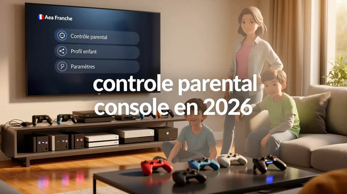 controle parental console en 2026 famille salon