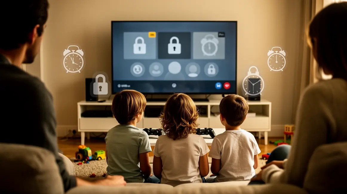 controle parental console famille enfants securite