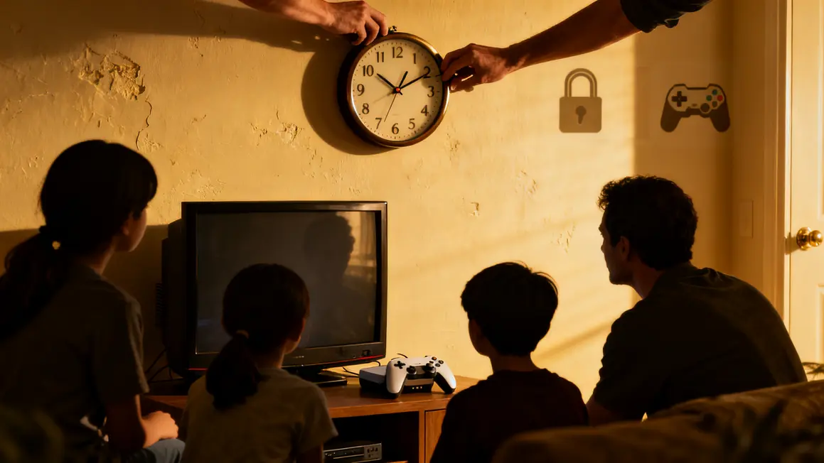 Objectifs contrôle parental console famille