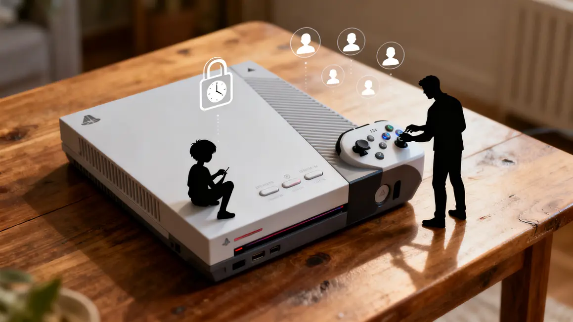 controle parental console reglages securite enfant