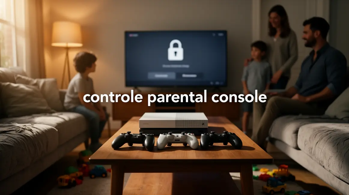 controle parental console au centre de la maison