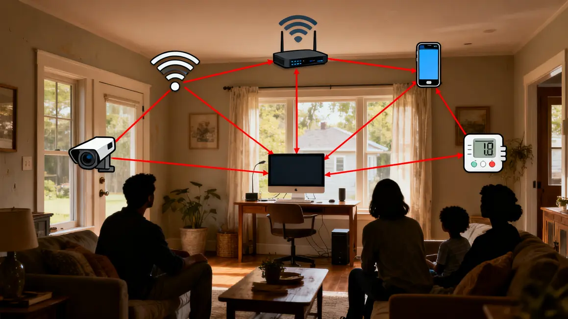 cybersecurite a la maison reseau wi-fi menace