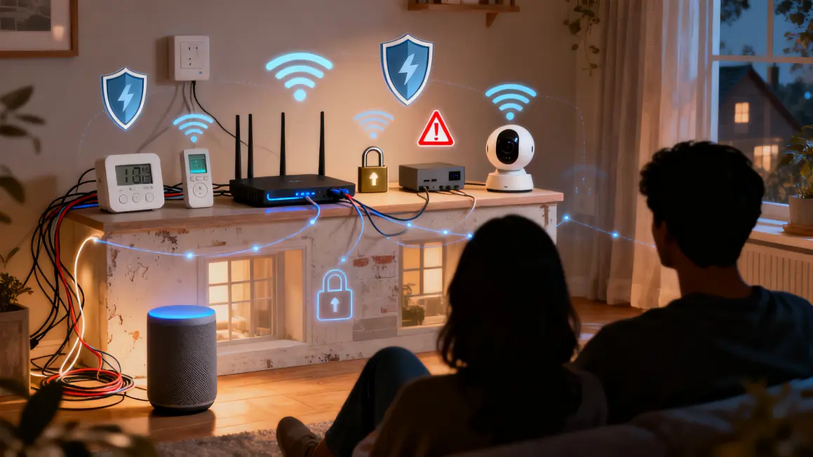 menaces numeriques maison objets connectes cybersecurite