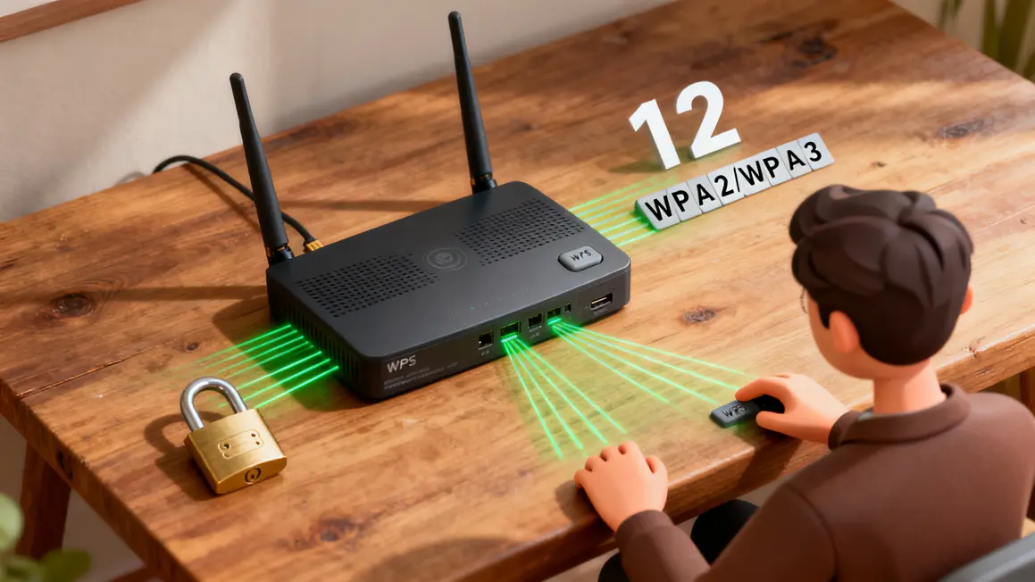 securisation wifi maison cadenas wpa2 wps