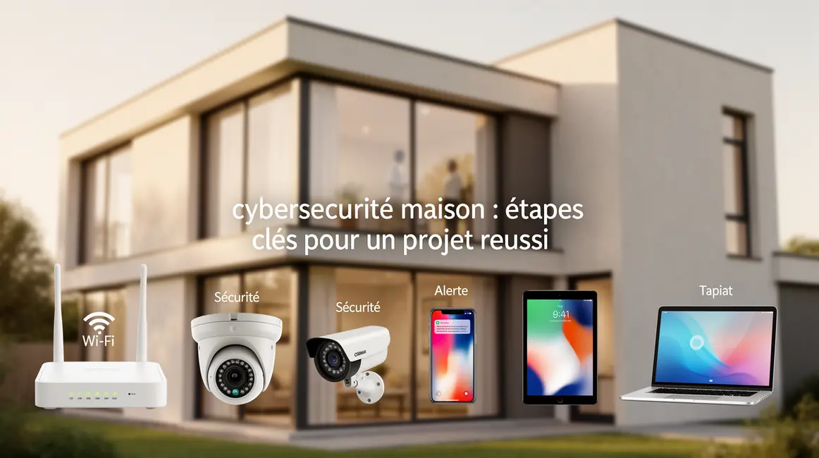 maison moderne objets connectes securite