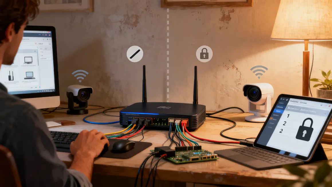 visuel segmentation reseau objets connectes