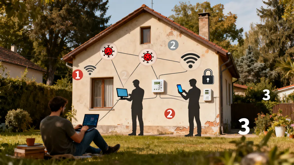 cybersécurité à la maison risques numériques Wi-Fi