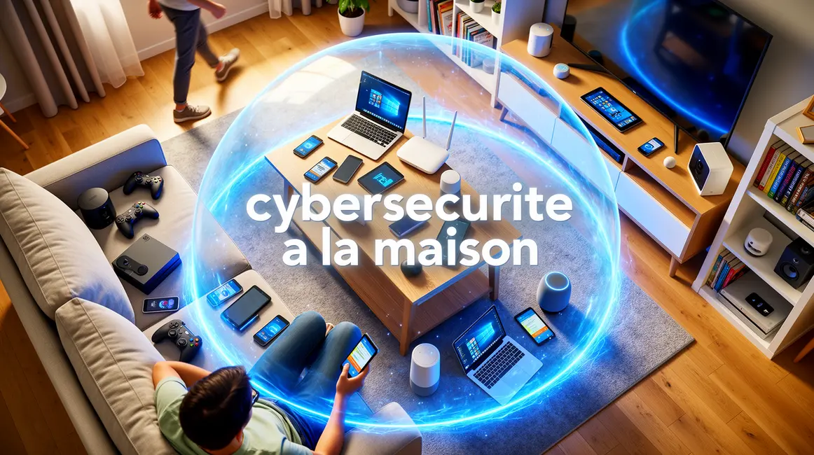 salon familial cybersecurite objets connectes