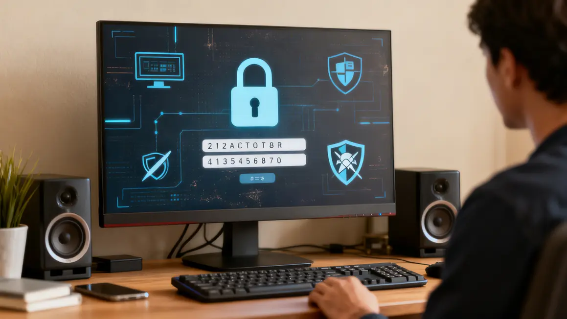 ordinateur securite mots de passe antivirus