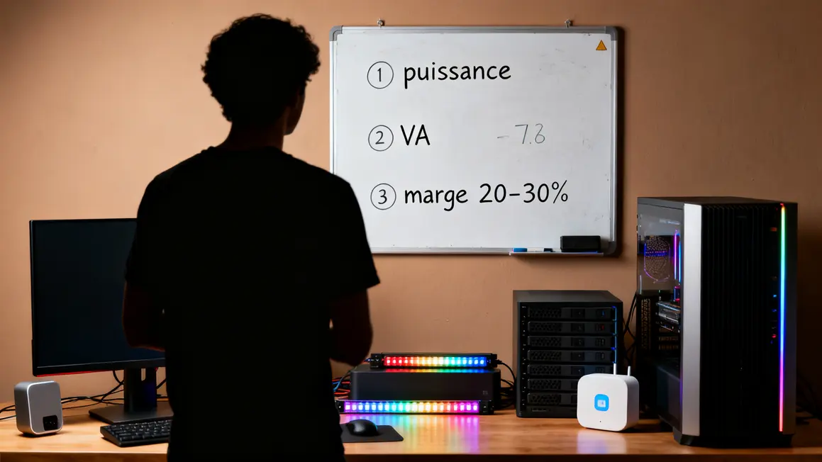 dimensionnement onduleur domestique calcul puissance va marge