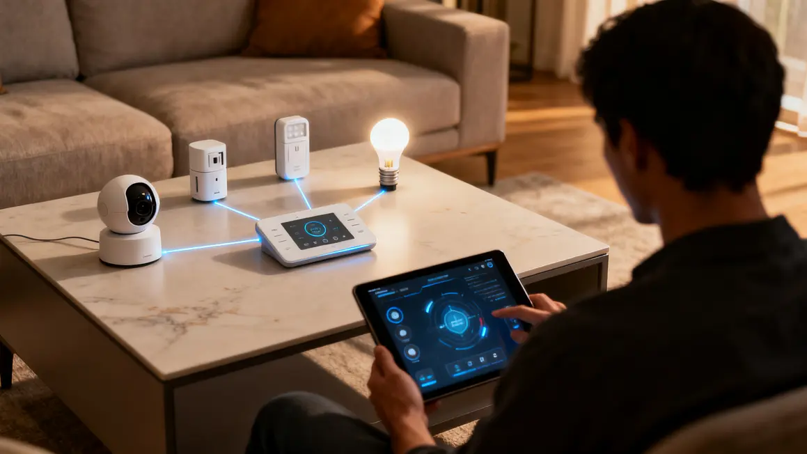 controle domotique securite objets connectes
