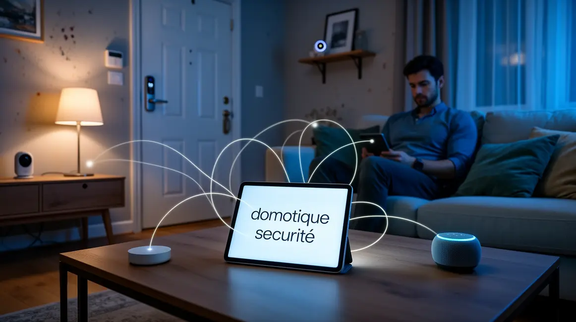 maison connectee objets domotique securite