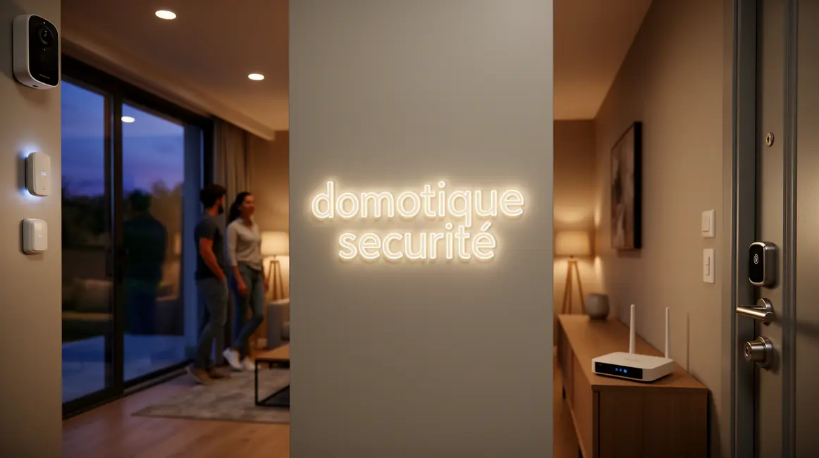 maison connectée sécurisée domotique securite