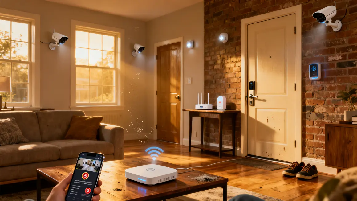 domotique securite appareils reliés smartphone