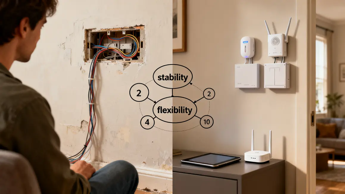 comparatif installation domotique filaire sans fil maison