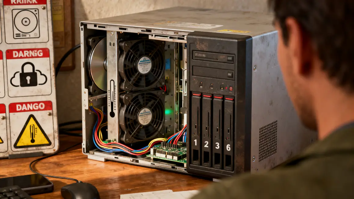 Disques ventilateurs et risques courants, sécurité NAS 2026