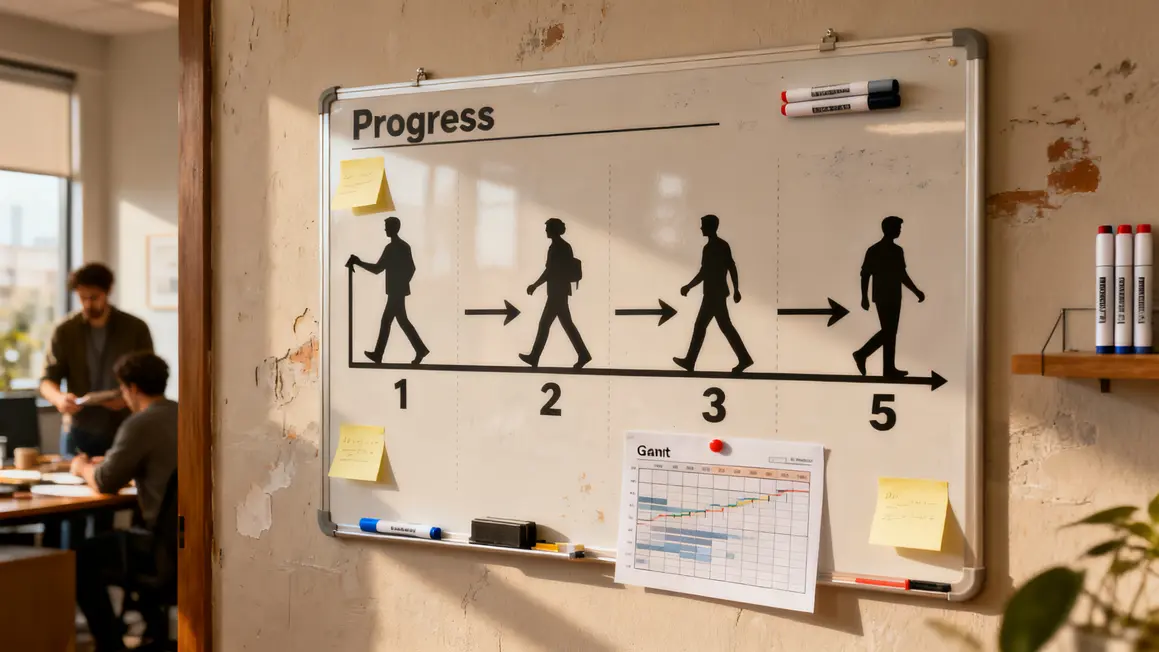 Progression gestion projet sous contrôle