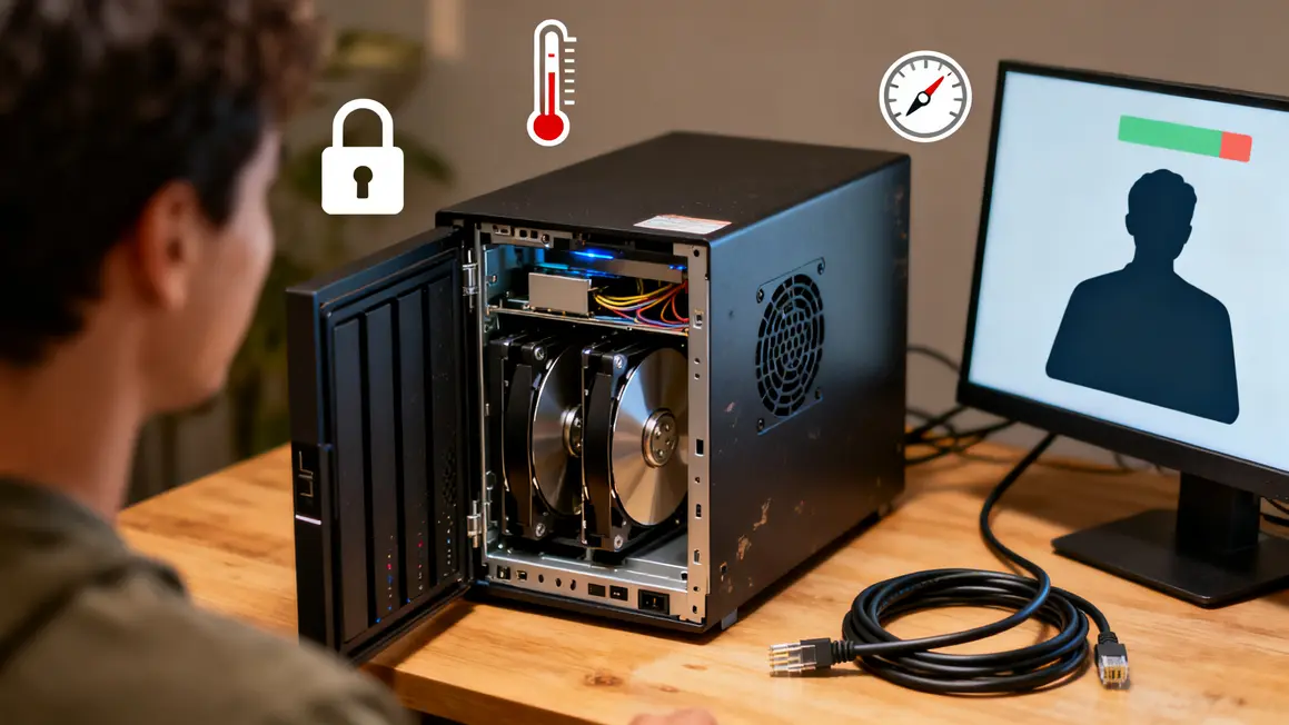 NAS ouvert maintenance surveillance securite