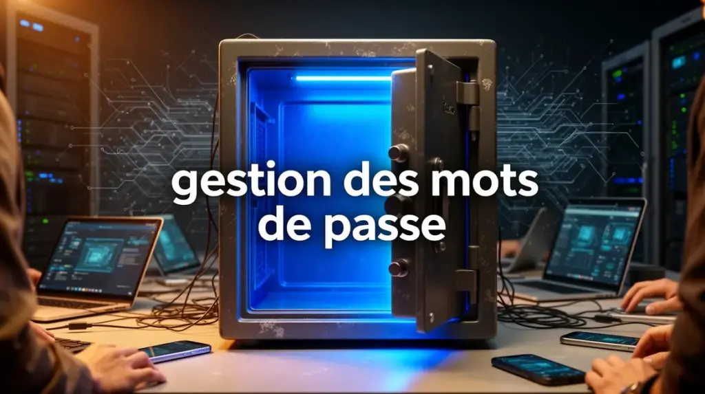 coffre fort digital gestion des mots de passe cybersecurite