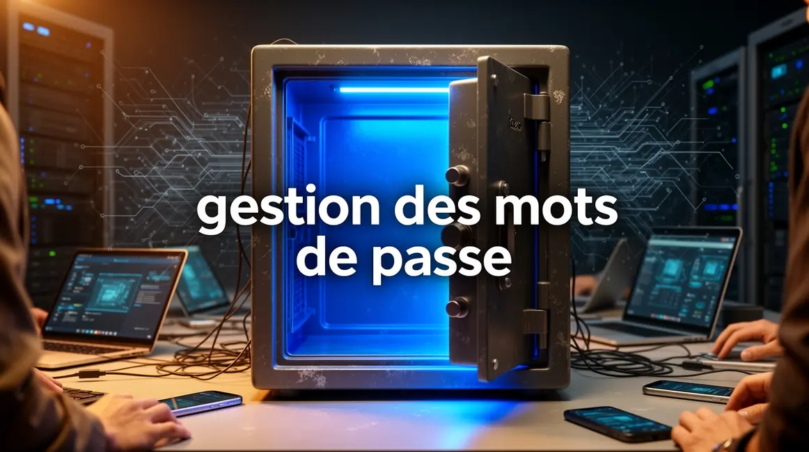 coffre fort digital gestion des mots de passe cybersecurite
