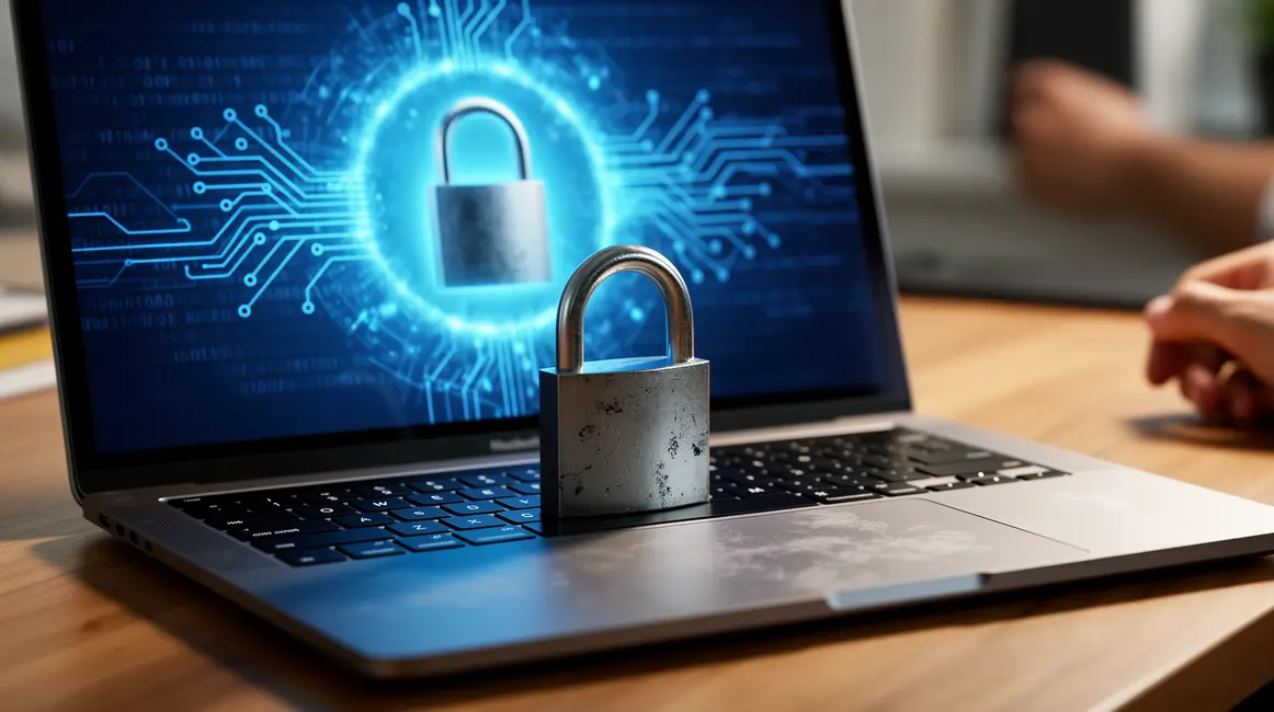 Cadenas sur ordinateur, gestion des mots de passe