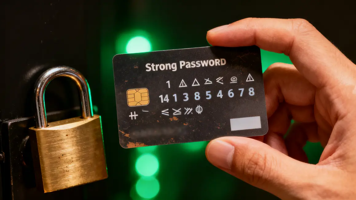 mot de passe fort main securite
