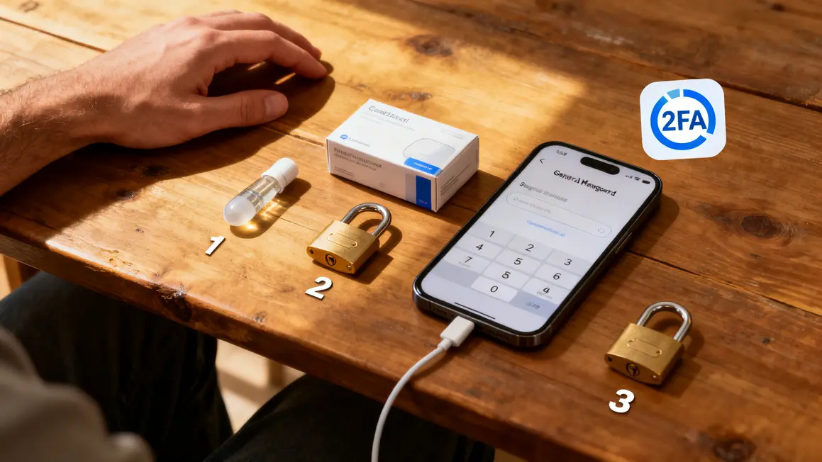 appareils connectes mots de passe 2fa securite