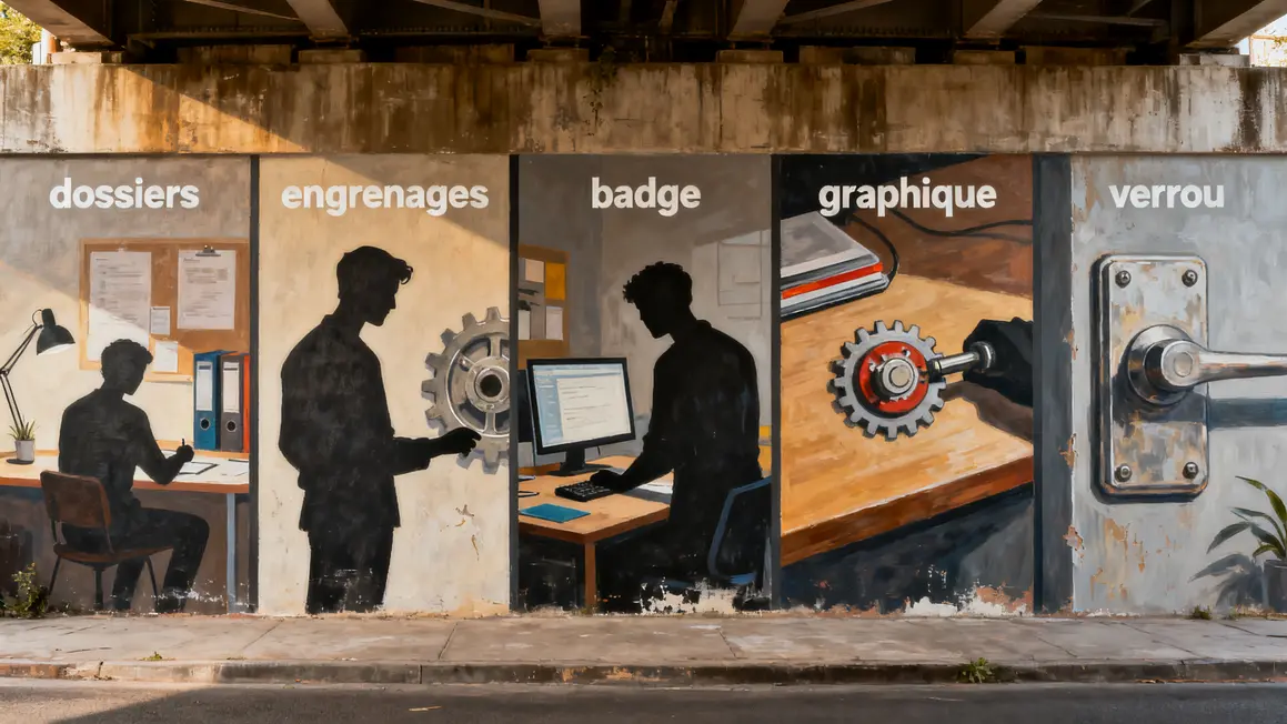tableau mural controle operationnel interne qualite