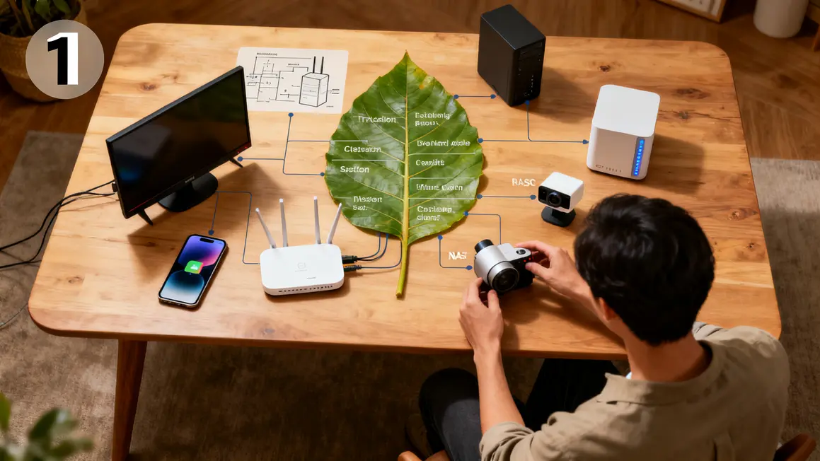 inventaire maison numerique appareils connectes