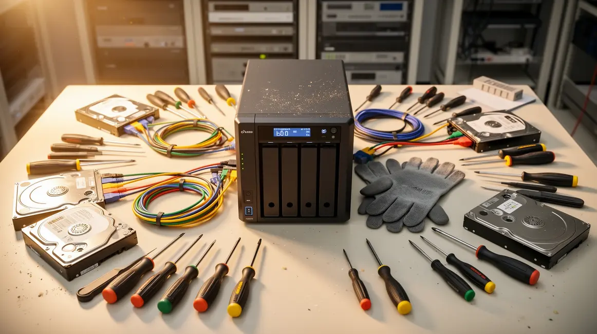 maintenance NAS, outils et sécurité