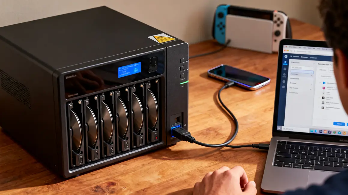 maintenance NAS petit budget famille entreprise
