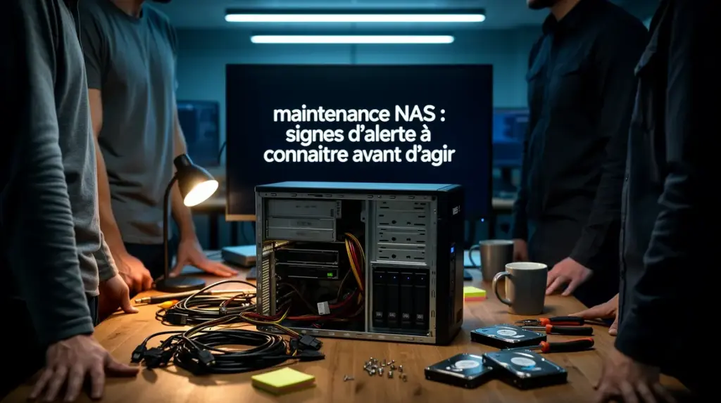 maintenance NAS signes d alerte sur NAS ouvert