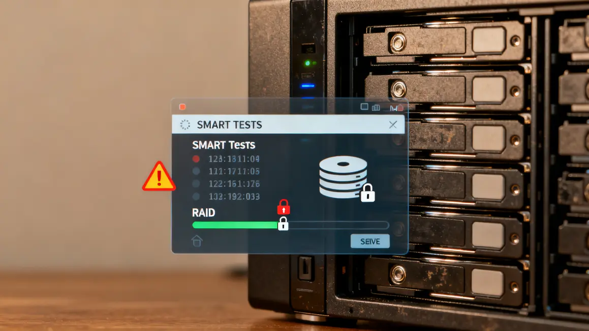 Maintenance NAS, tests SMART, RAID et sécurité