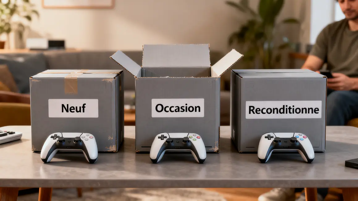 Neuf occasion reconditionné Switch comparatif