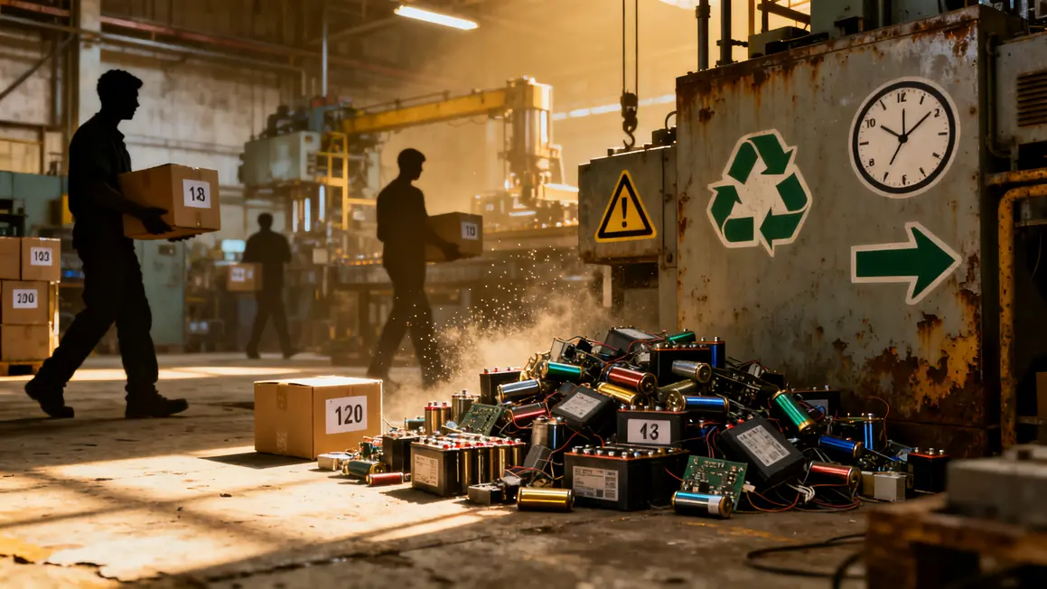 Usine composants objets connectés recyclage écologie