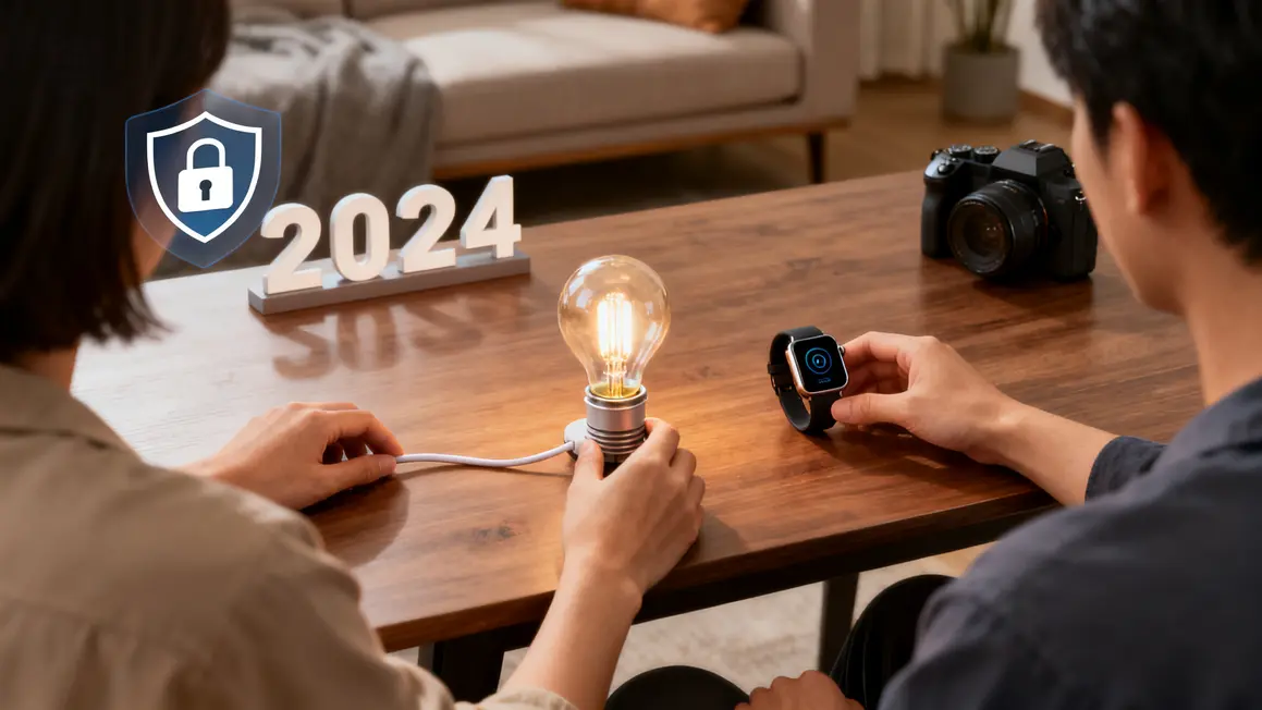 Ampoule, caméra, montre objets connectés sécurité