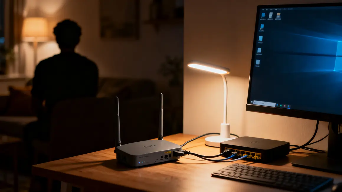 onduleur domestique ordinateur box led maison