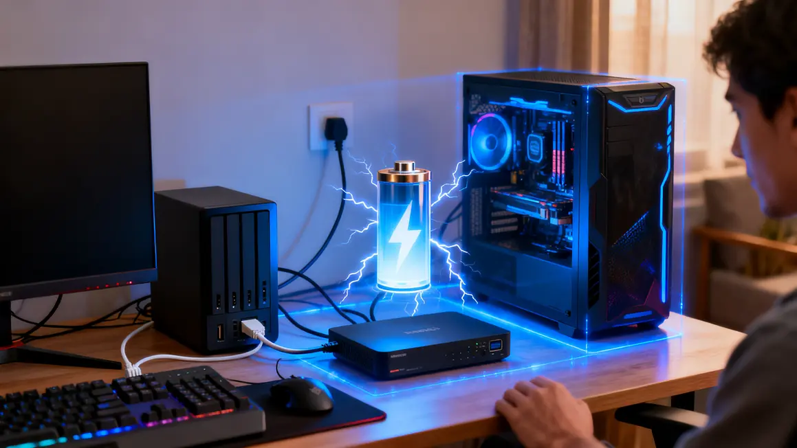 onduleur domestique pour pc nas box internet