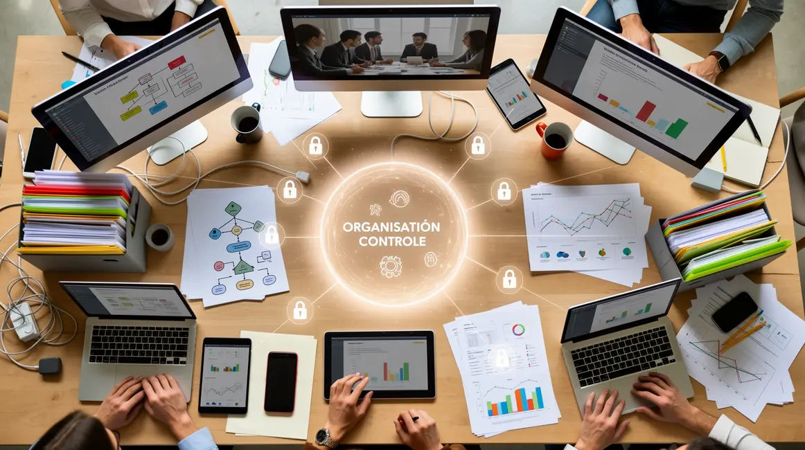 organisation du contrôle dans un bureau connecté PME et start-up