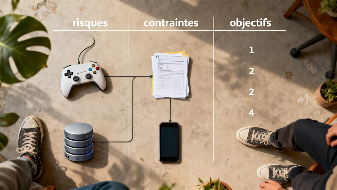 tableau protection actifs risques objectifs contraintes securite