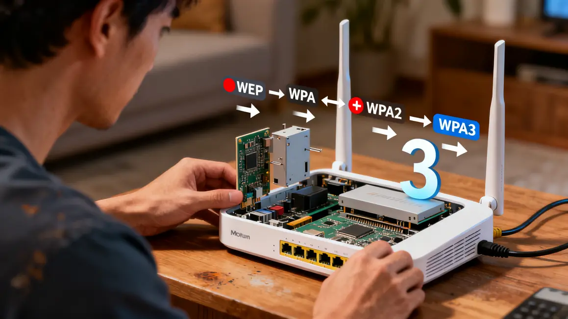 routeur evolution protocoles wifi