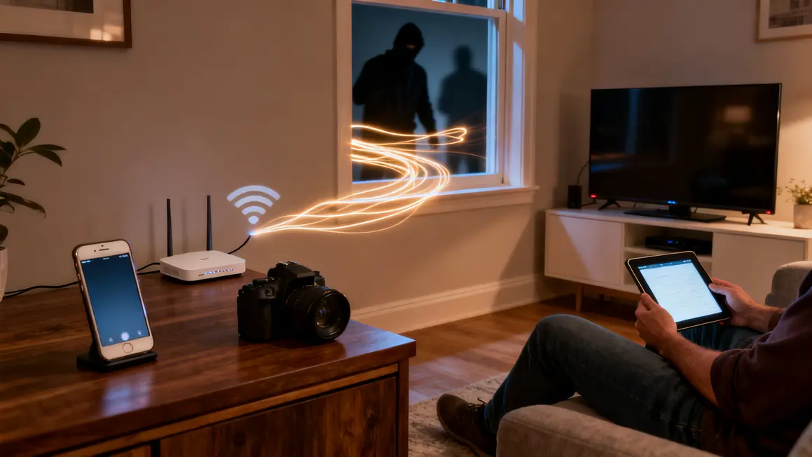 appareils connectes risques wifi maison