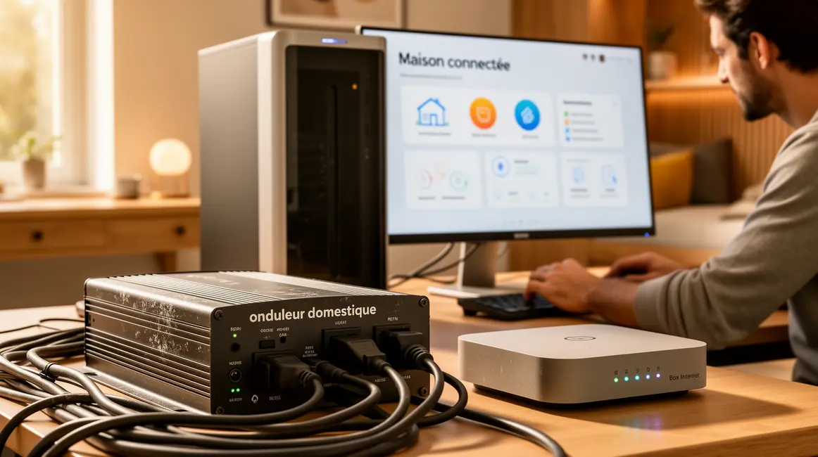 onduleur domestique installation moderne securite