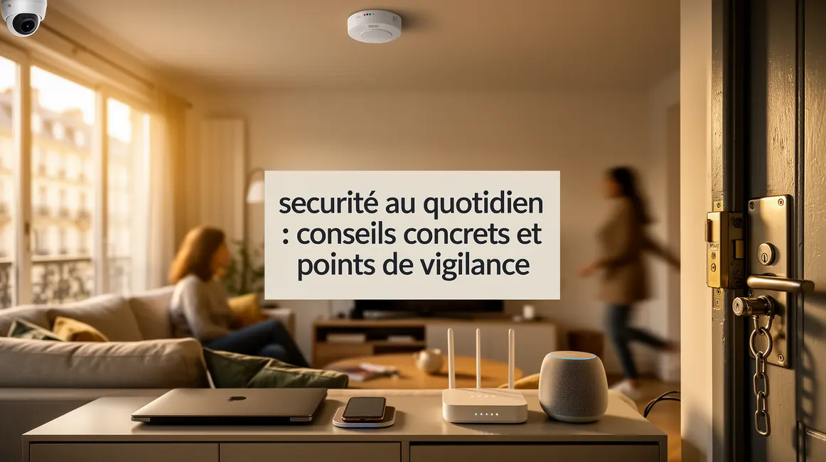 securite au quotidien appartement moderne tech camera