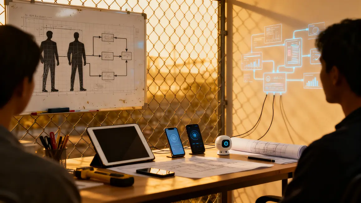 schema projet cadenas objets connectes