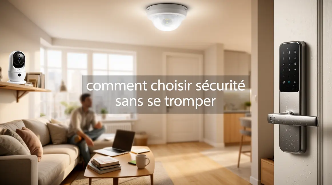 appartement moderne sécurisé avec objets connectés