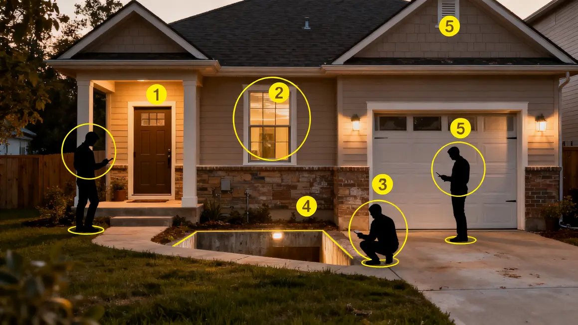controle acces maison securite domotique