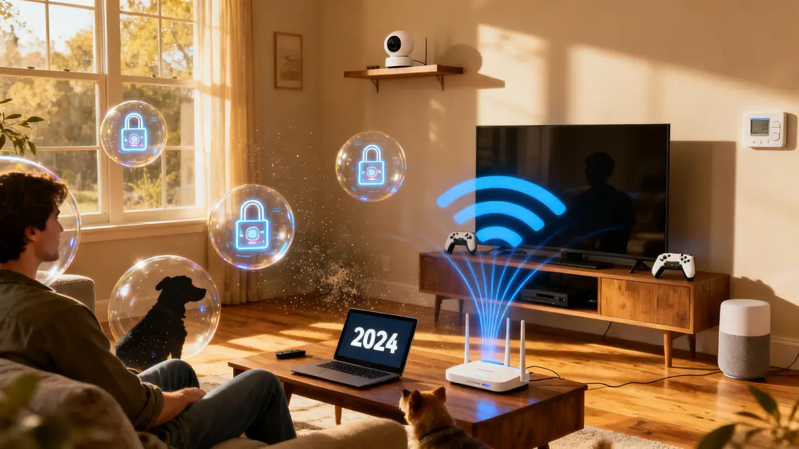 appareils connectes securite Wi Fi maison
